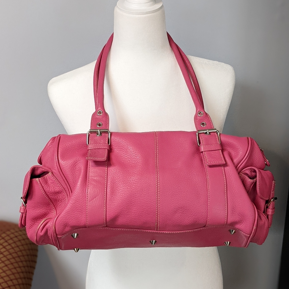 Vintage 90s-Y2k Michael Rome leather bag